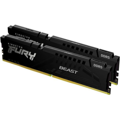 Пам'ять ПК Kingston DDR5 32GB KIT (16GBx2) 6000 Beast XMP (KF560C30BBK2-32)