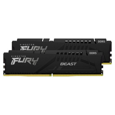 Пам'ять ПК Kingston DDR5 64GB KIT (32GBx2) 6000 FURY Beast EXPO (KF560C30BBEK2-64) Пам'ять ПК Kingston DDR5 64GB KIT (32GBx2) 6000 FURY Beast EXPO (KF560C30BBEK2-64)