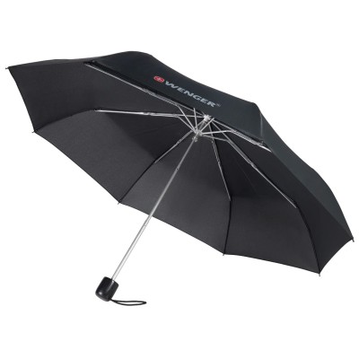 Парасоля Wenger, Large Travel Umbrella, чорна Парасоля Wenger, Large Travel Umbrella, чорна