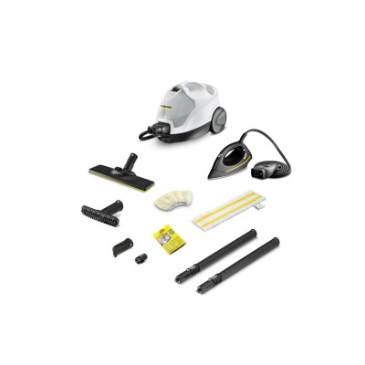 Пароочисник Karcher SC 4 EasyFix Iron, 2000Вт, 800мл, 3.5Бар, праска в компл, біло-чорний (1.512-631.0) Пароочисник Karcher SC 4 EasyFix Iron, 2000Вт, 800мл, 3.5Бар, праска в компл, біло-чорний (1.512-631.0)