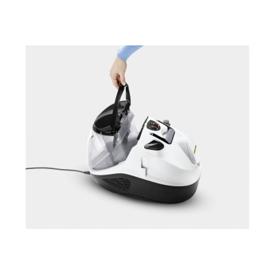 Паропилосос Karcher SV 7, 2200Вт, вологе прибирання, вода -0.45л, HEPA, обробка парою, біло-чорний (1.439-490.0)