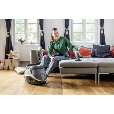 Паропилосос Karcher SV 7, 2200Вт, вологе прибирання, вода -0.45л, HEPA, обробка парою, біло-чорний (1.439-490.0)
