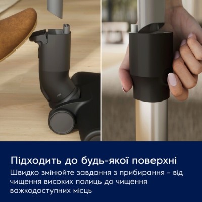 Пилосос Electrolux безпровідний, вологе прибирання, конт пил -0.5л, автон. робота до 50хв, вага-2.49кг, НЕРА12, 5 насадок, синій Пилосос Electrolux безпровідний, вологе прибирання, конт пил -0.5л, автон. робота до 50хв, вага-2.49кг, НЕРА12, 5 насадок, синій