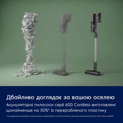 Пилосос Electrolux безпровідний, вологе прибирання, конт пил -0.5л, автон. робота до 50хв, вага-2.49кг, НЕРА12, 5 насадок, синій Пилосос Electrolux безпровідний, вологе прибирання, конт пил -0.5л, автон. робота до 50хв, вага-2.49кг, НЕРА12, 5 насадок, синій