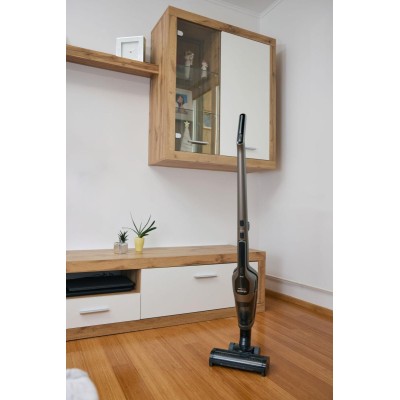 Пилосос Gorenje бездротовий, 176Вт, конт пил -0.6л, автон. робота до 70хв, HEPA, 2 в 1, підсвічування, індикатор, щітка- електро Пилосос Gorenje бездротовий, 176Вт, конт пил -0.6л, автон. робота до 70хв, HEPA, 2 в 1, підсвічування, індикатор, щітка- електро