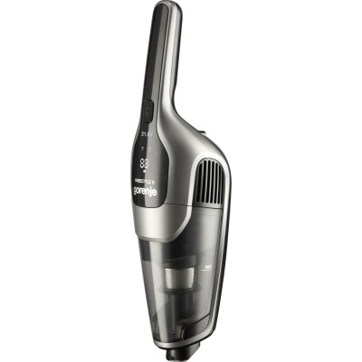 Пилосос Gorenje безпровідний, 132Вт, конт пил -0,6л, автон. робота до 55хв, вага-2,9кг, НЕРА, 2насадки, сірий (SVC216110FSIIBKA) Пилосос Gorenje безпровідний, 132Вт, конт пил -0,6л, автон. робота до 55хв, вага-2,9кг, НЕРА, 2насадки, сірий (SVC216110FSIIBKA)