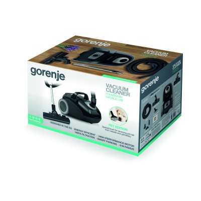 Пилосос Gorenje мішковий, 700Вт, 3л, HEPA, щітка Xpand Zone, телескоп, білий (VCEA28GLBK) Пилосос Gorenje мішковий, 700Вт, 3л, HEPA, щітка Xpand Zone, телескоп, білий (VCEA28GLBK)