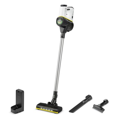 Пилосос Karcher безпровідна VC 6 CORDLESS OURFAMILY, конт пил -0.8л, автон. робота до 50хв, вага-2.5кг, НЕРА 12, білий (1.198-67 Пилосос Karcher безпровідна VC 6 CORDLESS OURFAMILY, конт пил -0.8л, автон. робота до 50хв, вага-2.5кг, НЕРА 12, білий (1.198-67
