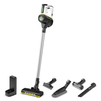 Пилосос Karcher безпровідний VC 7 Cordless yourMax, 350Вт, конт пил -0.8л, автон. робота до 60хв, вага-2.57кг, HEPA 12, білий (1 Пилосос Karcher безпровідний VC 7 Cordless yourMax, 350Вт, конт пил -0.8л, автон. робота до 60хв, вага-2.57кг, HEPA 12, білий (1