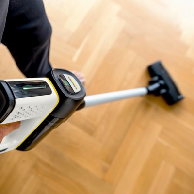 Пилосос Karcher безпровідний VC 7 Cordless yourMax, 350Вт, конт пил -0.8л, автон. робота до 60хв, вага-2.57кг, HEPA 12, білий (1 Пилосос Karcher безпровідний VC 7 Cordless yourMax, 350Вт, конт пил -0.8л, автон. робота до 60хв, вага-2.57кг, HEPA 12, білий (1