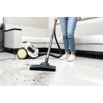 Пилосос Karcher контейнерний VC 3 Plus Premium, 1600Вт, конт пил -0.9л, вага-4.4кг, HEPA 13, білий (1.198-060.0) Пилосос Karcher контейнерний VC 3 Plus Premium, 1600Вт, конт пил -0.9л, вага-4.4кг, HEPA 13, білий (1.198-060.0)
