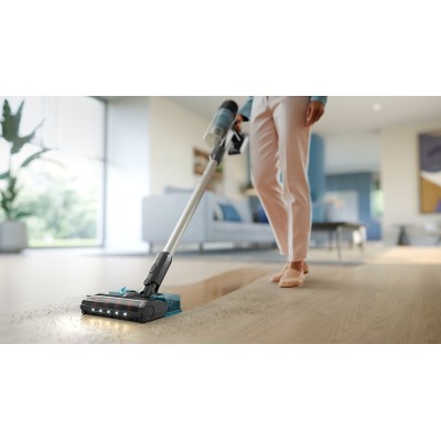Пилосос Philips безпровідний 3000 Series, конт пил -0.27л, автон. робота до 60хв, вага-1.5кг, турборежим, сірий (XC3131/01)