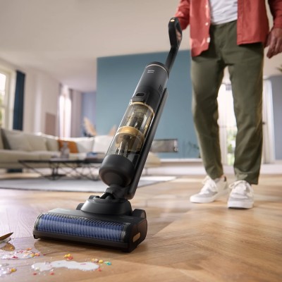 Пилосос Philips безпровідний AquaTrio, вологе прибирання, конт пил -0.42л, автон. робота до 25хв, PowerCyclone Aqua, турборежим,