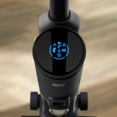 Пилосос Philips безпровідний AquaTrio, вологе прибирання, конт пил -0.42л, автон. робота до 25хв, PowerCyclone Aqua, турборежим,