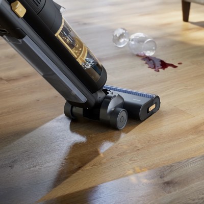 Пилосос Philips безпровідний AquaTrio, вологе прибирання, конт пил -0.42л, автон. робота до 25хв, PowerCyclone Aqua, турборежим,