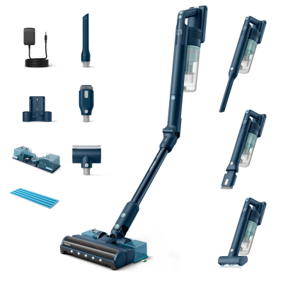Пилосос Philips безпровідний Flex Series 5000, вологе прибирання, конт пил -0.27л, автон. робота до 60хв, PowerCyclone 10, сіро- Пилосос Philips безпровідний Flex Series 5000, вологе прибирання, конт пил -0.27л, автон. робота до 60хв, PowerCyclone 10, сіро-