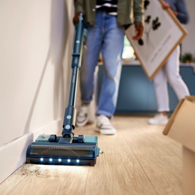 Пилосос Philips безпровідний Flex Series 5000, вологе прибирання, конт пил -0.27л, автон. робота до 60хв, PowerCyclone 10, сіро- Пилосос Philips безпровідний Flex Series 5000, вологе прибирання, конт пил -0.27л, автон. робота до 60хв, PowerCyclone 10, сіро-