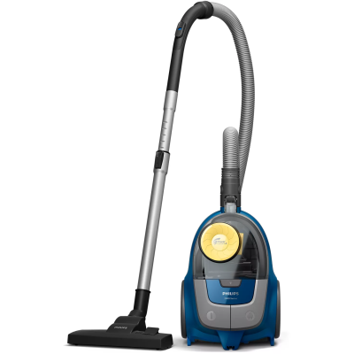 Пилосос Philips контейнерний 2000 series, 850Вт, конт пил -1,3л, мікрофібра, синьо-жовтий (XB2125/09)
