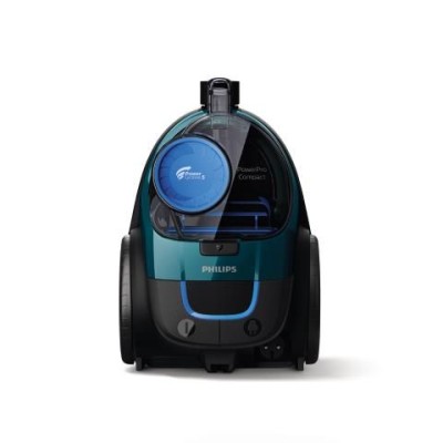Пилосос Philips контейнерний 3000 series , 900Вт, конт пил -1,5л, НЕРА, турбощітка, чорно-зелений (FC9334/09)