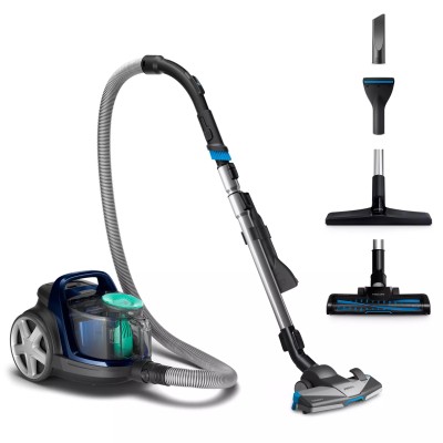 Пилосос Philips контейнерний 5000 series, 900Вт, конт пил -1,5л, НЕРА, турбощітка, синій (FC9556/09) Пилосос Philips контейнерний 5000 series, 900Вт, конт пил -1,5л, НЕРА, турбощітка, синій (FC9556/09)