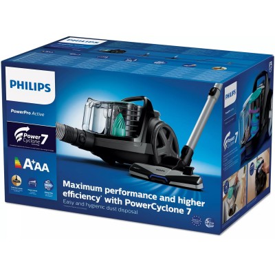 Пилосос Philips контейнерний 5000 Series, 900Вт, конт пил -1,5л, НЕРА, чорний (FC9550/09) Пилосос Philips контейнерний 5000 Series, 900Вт, конт пил -1,5л, НЕРА, чорний (FC9550/09)