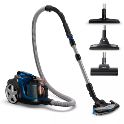 Пилосос Philips контейнерний 7000 series, 900Вт, конт пил -2л, НЕРА, турбощітка, синій (FC9745/09)