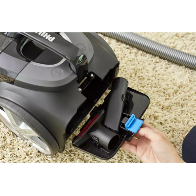 Пилосос Philips контейнерний 7000 series, 900Вт, конт пил -2л, НЕРА, турбощітка, синій (FC9745/09)