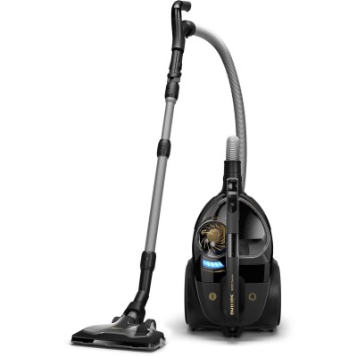 Пилосос Philips контейнерний 9000 series, 900Вт, конт пил -2,2л, НЕРА13, турбощітка, керув. потужності на ручці, чорний (XB9154/ Пилосос Philips контейнерний 9000 series, 900Вт, конт пил -2,2л, НЕРА13, турбощітка, керув. потужності на ручці, чорний (XB9154/