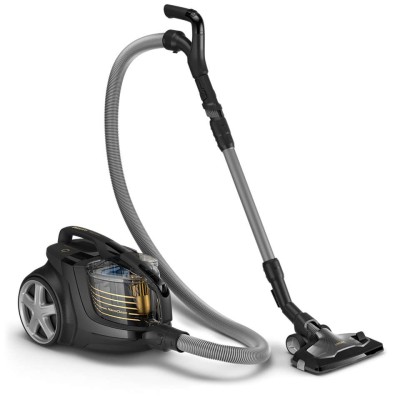 Пилосос Philips контейнерний 9000 series, 900Вт, конт пил -2,2л, НЕРА13, турбощітка, керув. потужності на ручці, чорний (XB9154/ Пилосос Philips контейнерний 9000 series, 900Вт, конт пил -2,2л, НЕРА13, турбощітка, керув. потужності на ручці, чорний (XB9154/