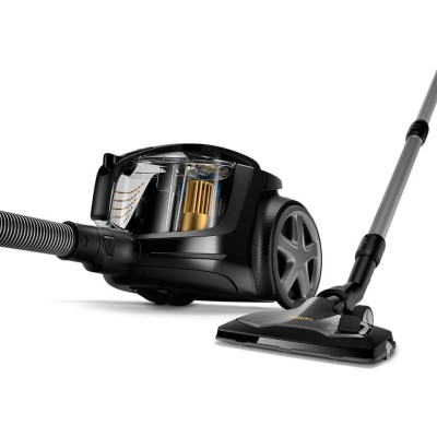 Пилосос Philips контейнерний 9000 series, 900Вт, конт пил -2,2л, НЕРА13, турбощітка, керув. потужності на ручці, чорний (XB9154/ Пилосос Philips контейнерний 9000 series, 900Вт, конт пил -2,2л, НЕРА13, турбощітка, керув. потужності на ручці, чорний (XB9154/
