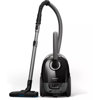 Пилосос Philips мішковий 3000 series, 900Вт, 3л, НЕРА, чорний (XD3112/09)