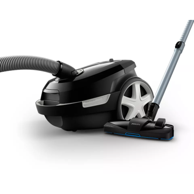 Пилосос Philips мішковий 3000 series, 900Вт, 3л, НЕРА, чорний (XD3112/09)