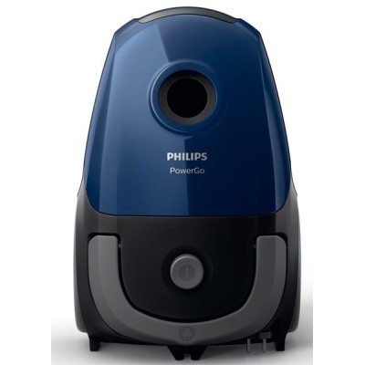 Пилосос Philips мішковий PowerGO, 750Вт, 3л, НЕРА, синій (FC8240/09)