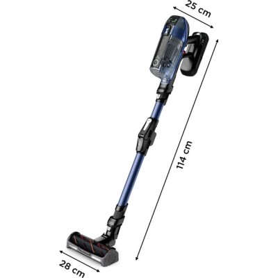Пилосос Rowenta безпровідний Xforce Flex 14.60 Aqua, 200Вт, вологе прибирання, конт пил -0.9л, автон. робота до 70хв, НЕРА, чорн Пилосос Rowenta безпровідний Xforce Flex 14.60 Aqua, 200Вт, вологе прибирання, конт пил -0.9л, автон. робота до 70хв, НЕРА, чорн