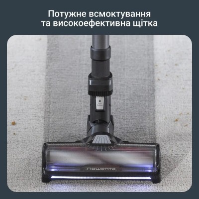 Пилосос Rowenta безпровідний X-Force Flex 14.80 Auto Animal, 240Вт, конт пил -0.65л, автон. робота до 90хв, HEF system 99,9%, чо Пилосос Rowenta безпровідний X-Force Flex 14.80 Auto Animal, 240Вт, конт пил -0.65л, автон. робота до 90хв, HEF system 99,9%, чо