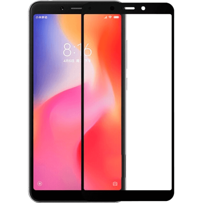 Захисне скло Xiaomi Redmi 6 Optima 3D Full Glue Black