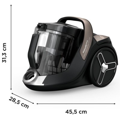 Пилосос Rowenta контейнерний Green Force Cyclnic Effitech+, 500Вт, конт пил -2.5л, НЕРА, чорний (RO7C89EA) Пилосос Rowenta контейнерний Green Force Cyclnic Effitech+, 500Вт, конт пил -2.5л, НЕРА, чорний (RO7C89EA)