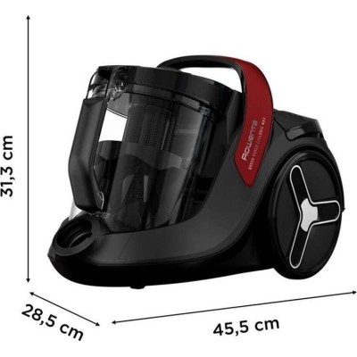 Пилосос Rowenta контейнерний Green Force Cyclnic Max, 900Вт, конт пил -2.6л, НЕРА, чорний (RO7B13EA)