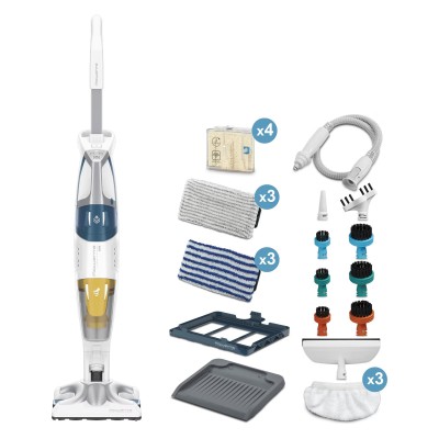Пилосос Rowenta пароочисник Clean&Steam Multi, 1700Вт, конт пил -0.5л, мікрофільтр, 7 насадок, білий (RY8561WH) Пилосос Rowenta пароочисник Clean&Steam Multi, 1700Вт, конт пил -0.5л, мікрофільтр, 7 насадок, білий (RY8561WH)