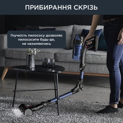 Пилосос Rowenta безпровідний X-Force Flex 12.60 Auto Aqua, 320Вт, конт пил -0.1л, автон. робота до 45хв, вага-3кг, НЕРА, чорно- Пилосос Rowenta безпровідний X-Force Flex 12.60 Auto Aqua, 320Вт, конт пил -0.1л, автон. робота до 45хв, вага-3кг, НЕРА, чорно-
