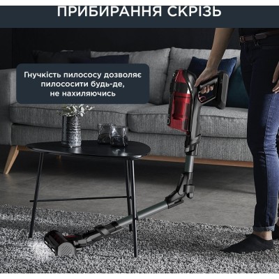 Пилосос Rowenta безпровідний X-Force Flex 12.60 Auto Animal, 320Вт, конт пил -0.9л, автон. робота до 45хв, вага-3кг, НЕРА, чорно Пилосос Rowenta безпровідний X-Force Flex 12.60 Auto Animal, 320Вт, конт пил -0.9л, автон. робота до 45хв, вага-3кг, НЕРА, чорно