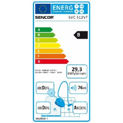 Пилосос Sencor контейнерний Allegro, 890Вт, конт пил -1.5л, НЕРА, фіолетово-сірий (SVC512VT-EUE2) Пилосос Sencor контейнерний Allegro, 890Вт, конт пил -1.5л, НЕРА, фіолетово-сірий (SVC512VT-EUE2)