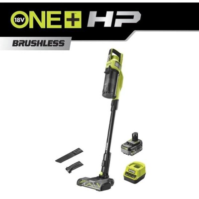 Пилосос акумуляторний Ryobi ONE+ HP RSV18X-1X40G 18В 1х4А·год 90Вт 20кПа контейнер 0.8л HEPA12 3.1кг (5133005660) Пилосос акумуляторний Ryobi ONE+ HP RSV18X-1X40G 18В 1х4А·год 90Вт 20кПа контейнер 0.8л HEPA12 3.1кг (5133005660)
