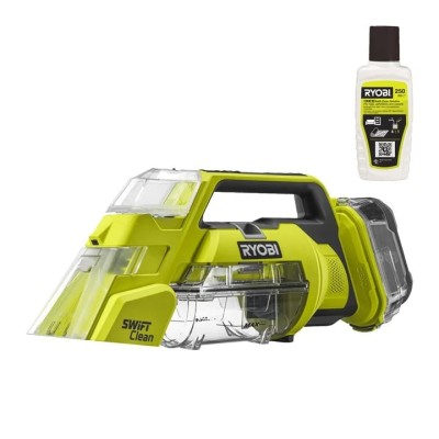 Пилосос акумуляторний миючий Ryobi ONE+ RDC18-0 18В 17Вт контейнер для води чиста/брудна 0.12/0.2л 2.5кг без АКБ та ЗП (51330059 Пилосос акумуляторний миючий Ryobi ONE+ RDC18-0 18В 17Вт контейнер для води чиста/брудна 0.12/0.2л 2.5кг без АКБ та ЗП (51330059