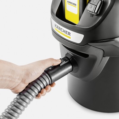 Пилосос для збору золи акумуляторний Karcher AD 2 Battery, 18В, контейнер 14л, 3.9кг, без АКБ та ЗП (1.348-300.0) Пилосос для збору золи акумуляторний Karcher AD 2 Battery, 18В, контейнер 14л, 3.9кг, без АКБ та ЗП (1.348-300.0)