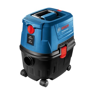 Пилосос професійний Bosch GAS 15 PS, 1100Вт, 220мБар, контейнер 15л, 8кг (0.601.9E5.100) Пилосос професійний Bosch GAS 15 PS, 1100Вт, 220мБар, контейнер 15л, 8кг (0.601.9E5.100)