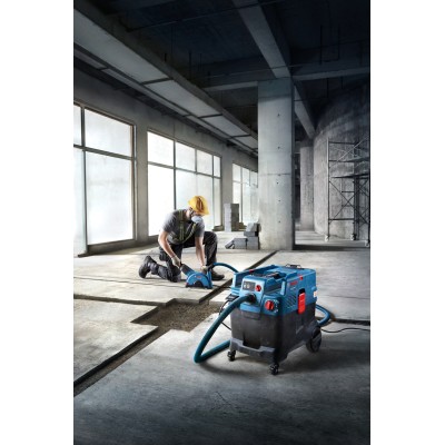 Пилосос професійний Bosch GAS 400 A, 1200Вт, 240мБар, контейнер 40л, 14кг (0.601.9M0.020) Пилосос професійний Bosch GAS 400 A, 1200Вт, 240мБар, контейнер 40л, 14кг (0.601.9M0.020)