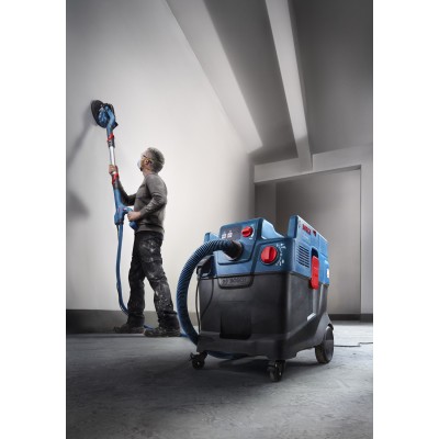 Пилосос професійний Bosch GAS 400 A, 1200Вт, 240мБар, контейнер 40л, 14кг (0.601.9M0.020) Пилосос професійний Bosch GAS 400 A, 1200Вт, 240мБар, контейнер 40л, 14кг (0.601.9M0.020)