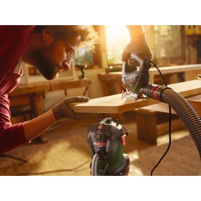 Пилосос професійний Bosch UniversalVac 15, 1000Вт, контейнер 15л, 6.9кг (0.603.3D1.100) Пилосос професійний Bosch UniversalVac 15, 1000Вт, контейнер 15л, 6.9кг (0.603.3D1.100)