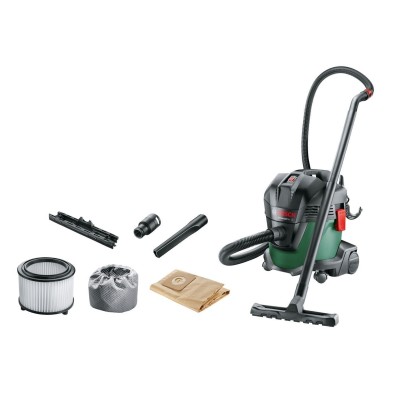 Пилосос професійний Bosch UniversalVac 15, 1000Вт, контейнер 15л, 6.9кг (0.603.3D1.100) Пилосос професійний Bosch UniversalVac 15, 1000Вт, контейнер 15л, 6.9кг (0.603.3D1.100)